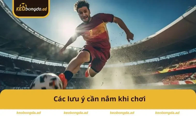 Các lưu ý cần nắm khi chơi